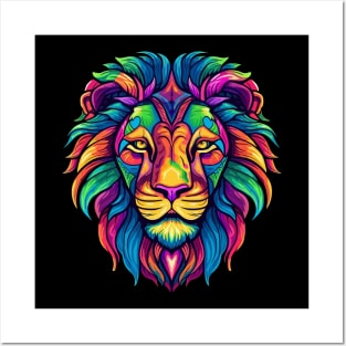 Lion Smiling Posters and Art